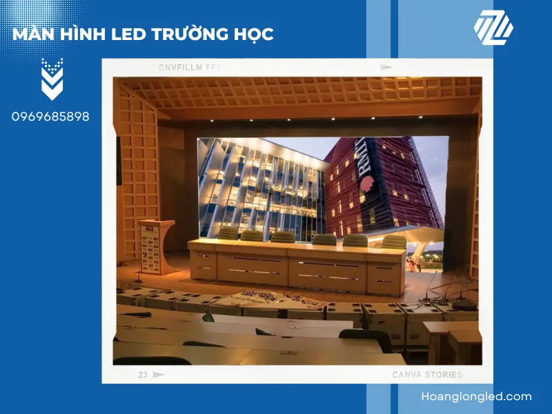 Sự kiện trường học trở nên rực rỡ hơn với màn hình LED nổi bật!