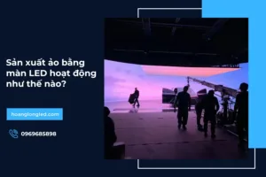 Sản xuất ảo bằng màn LED hoạt động như thế nào?