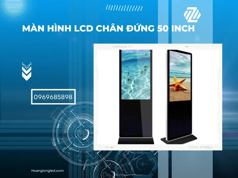 Thu hút ánh nhìn, truyền tải thông điệp chuyên nghiệp với màn hình LCD 50 inch. Thu hút ánh nhìn, truyền tải thông điệp chuyên nghiệp với màn hình LCD 50 inch.