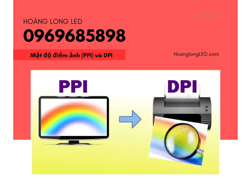 PPI và DPI đều quan trọng, nhưng mỗi cái phục vụ cho mục đích khác nhau PPI và DPI đều quan trọng, nhưng mỗi cái phục vụ cho mục đích khác nhau