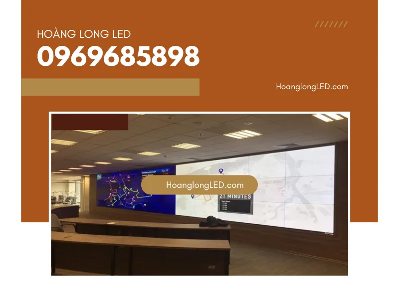 Công nghệ LED ghép mang đến những hình ảnh sắc nét, nâng cao hiệu quả giám sát và truyền thông.