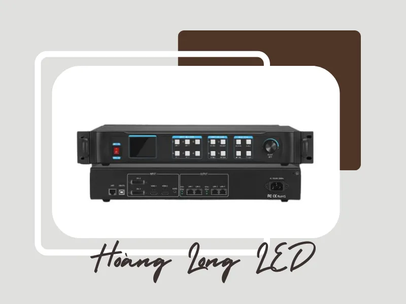 Chuyển đổi tín hiệu, mang đến hình ảnh sắc nét, chân thực.