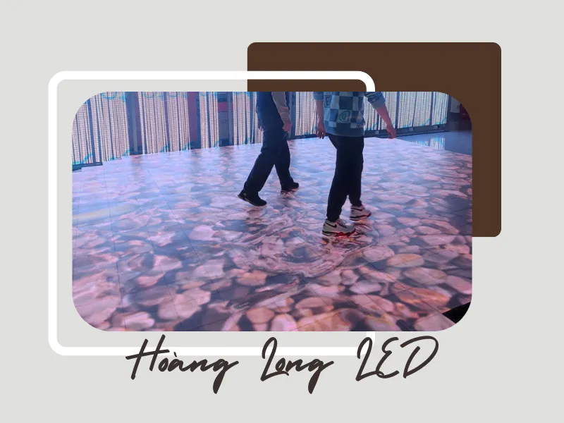 Hòa mình vào không gian giải trí độc đáo với màn hình LED sàn tương tác!