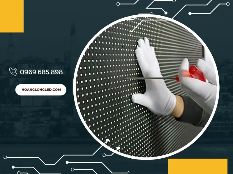 Hiệu chỉnh từng điểm ảnh của màn hình LED