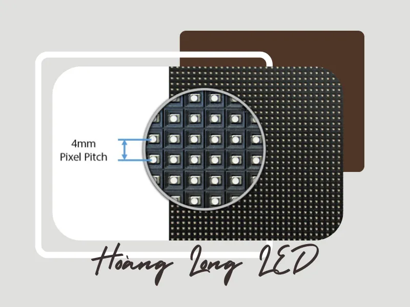 Sự khác biệt về khoảng cách điểm ảnh của màn hình LED như thế nào?