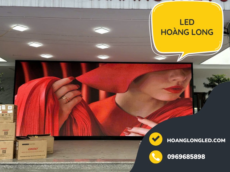 LED Hoàng Long thi công 30m2 P5 ngoài trời trường tại trường tiểu học Time School Khai Sơn, Long Biên, Hà Nội