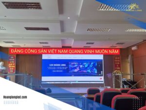 Hoàng Long LED Thi Công 35m² Màn Hình LED P2.5 (P2.5 LED Display) Tại Hải Quan Hà Giang