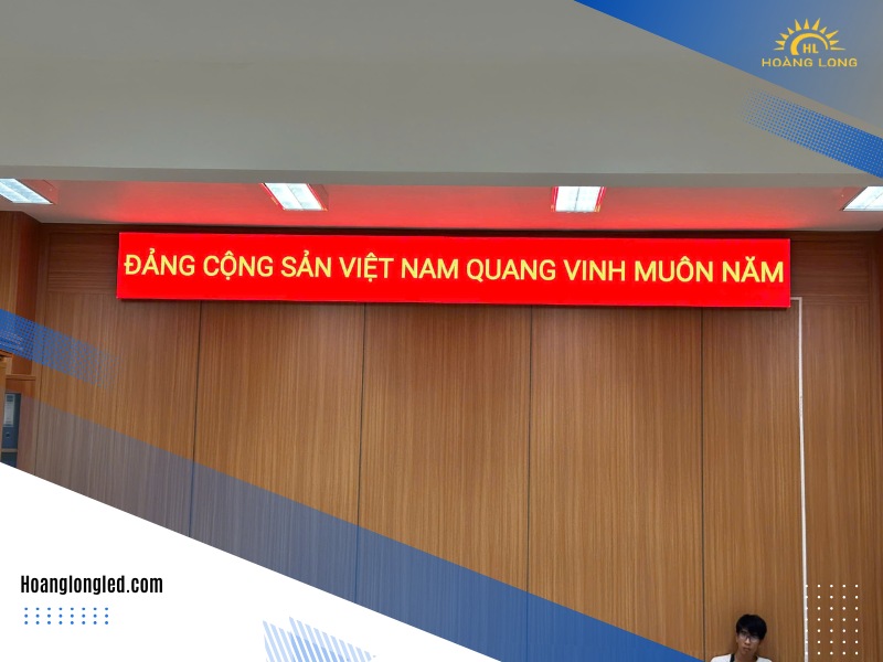 Hoàng Long LED Thi Công 35m² Màn Hình LED P2.5 (P2.5 LED Display) Tại Hải Quan Hà Giang