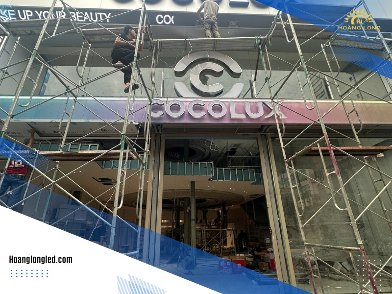 Hoàng Long LED Thi Công 38m² Màn Hình LED P2.5 (P2.5 LED Display) Trong Nhà Và Ngoài Trời Tại Cocolux 134 Cầu Giấy: Giải Pháp Hiển Thị Tiên Tiến Cho Ngành Bán Lẻ Mỹ Phẩm