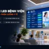 man hinh led benh vien trung tam y te thong minh hoanglongled