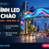 man hinh led cong chao do thi ket cau chong bao hoanglongled