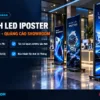 man hinh led iposter quang cao thong minh showroom hoanglongled