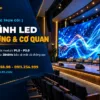 thi cong man hinh led hoi truong truong hoc co quan hoanglongled