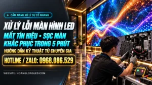 cac loi thuong gap tren man hinh led va cach sua