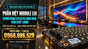 cach nhan biet module led chinh hang