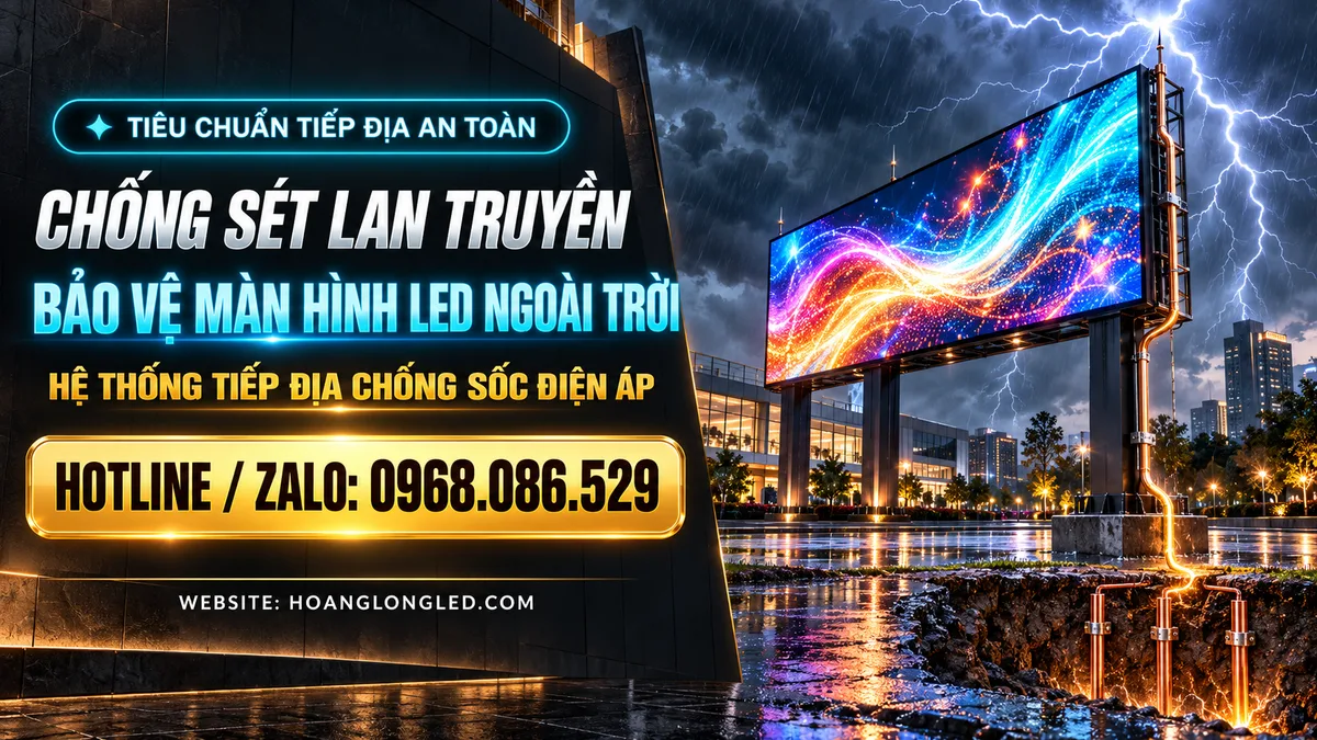 chong set lan truyen man hinh led ngoai troi