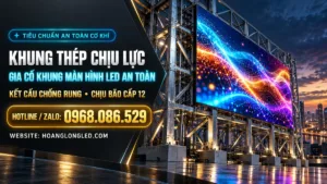 quy trinh thi cong khung sat man hinh led