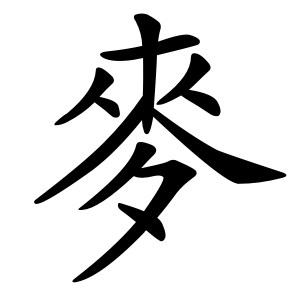 Bộ thủ 199 - 麥 (麦) - Bộ MẠCH