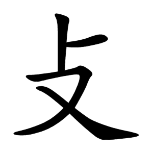 Bộ thủ 066 - 攴 (攵) - Bộ PHỘC