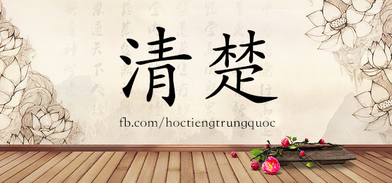 0487 - 清楚 - Hsk3 - Từ điển Tam Ngữ 5099 Từ Vựng Hsk 1-6