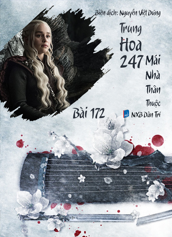 Audio – Sách Trung Quốc 247: Mái Nhà Thân Thuộc – Bài 200 – hoa Mộc Lan - 花木兰 (花木蘭) – Huā Mùlán