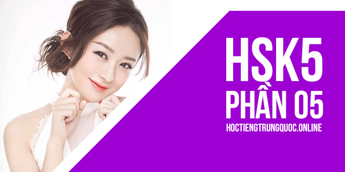 Từ điển Hsk Hiện đại: Hsk5 - Phần 01 (1201 - 1250)