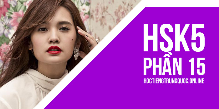 Từ điển Hsk Hiện đại: Hsk5 - Phần 01 (1201 - 1250)
