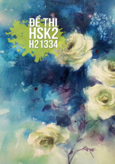 Xem, tải miễn phí đề thi HSK2 có đáp án (Kèm Audio) – Đề H21334.PDF
