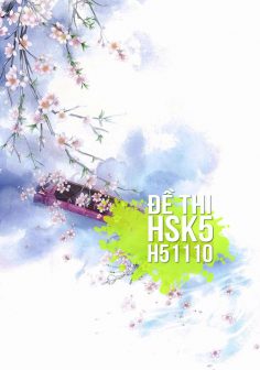 Xem, tải miễn phí đề thi HSK5 có đáp án (Kèm Audio) – Đề H51110.PDF
