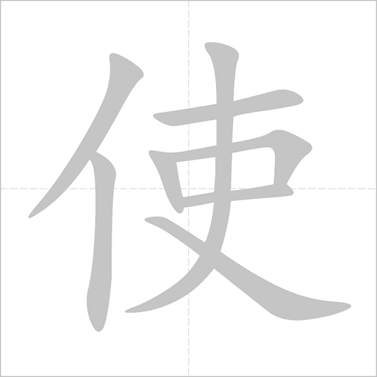 Giải nghĩa, hướng dẫn viết các nét - 使