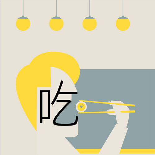 Giải nghĩa, hướng dẫn viết các nét – 吃 Giải nghĩa, hướng dẫn viết các nét – 吃