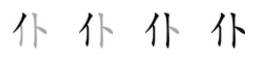 Giải nghĩa, hướng dẫn viết các nét - 仆