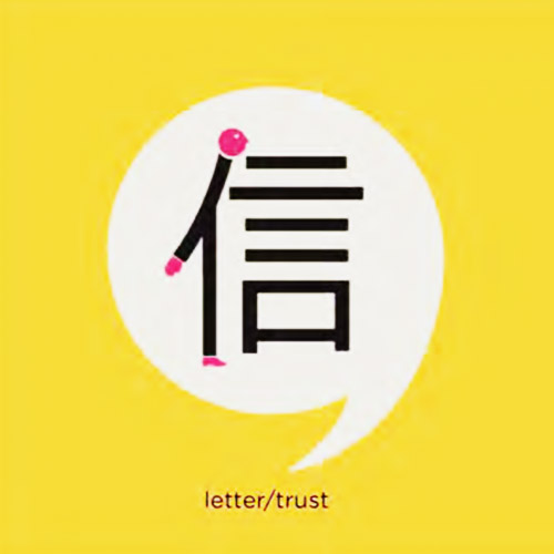 Giải nghĩa, hướng dẫn viết các nét - 信