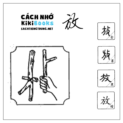 Tài liệu Online – Sách Chiết tự 2102 – 913 từ đơn – Chương 18: Từ 311 – 放 Tài liệu Online – Sách Chiết tự 2102 – 913 từ đơn – Chương 18: Từ 311 – 放