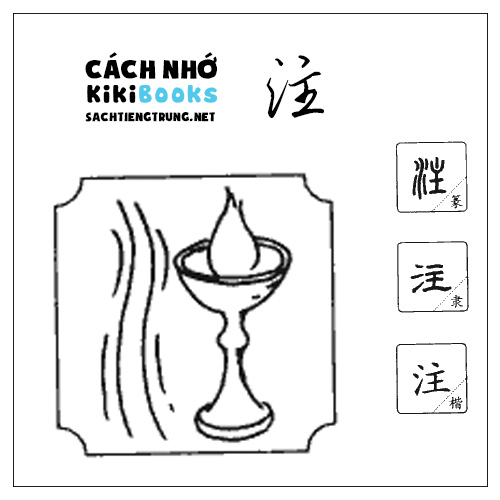 Tài liệu Online – Sách Chiết tự 2102 – 913 từ đơn – Chương 18: Từ 316 – 注 Tài liệu Online – Sách Chiết tự 2102 – 913 từ đơn – Chương 18: Từ 316 – 注