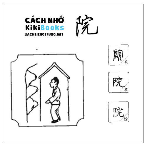 Tài liệu Online – Sách Chiết tự 2102 – 913 từ đơn – Chương 18: Từ 323 – 院 Tài liệu Online – Sách Chiết tự 2102 – 913 từ đơn – Chương 18: Từ 323 – 院