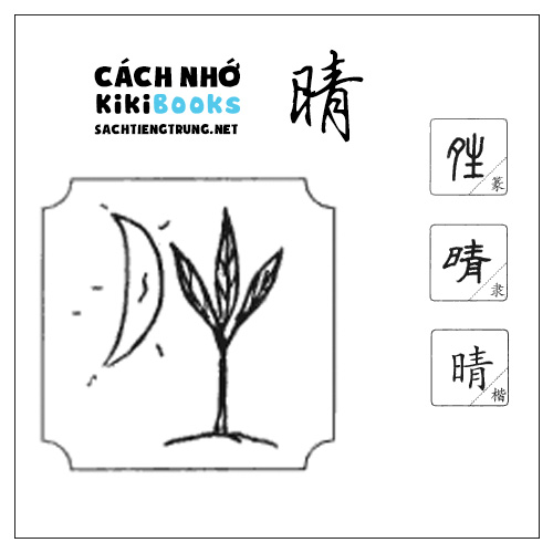 Tài liệu Online – Sách Chiết tự 2102 – 913 từ đơn – Chương 20: Từ 353 – 晴 Tài liệu Online – Sách Chiết tự 2102 – 913 từ đơn – Chương 20: Từ 353 – 晴