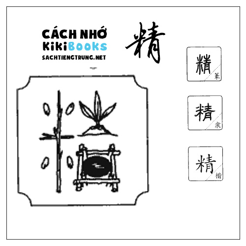 Tài liệu Online – Sách Chiết tự 2102 – 913 từ đơn – Chương 20: Từ 356 – 精 Tài liệu Online – Sách Chiết tự 2102 – 913 từ đơn – Chương 20: Từ 356 – 精