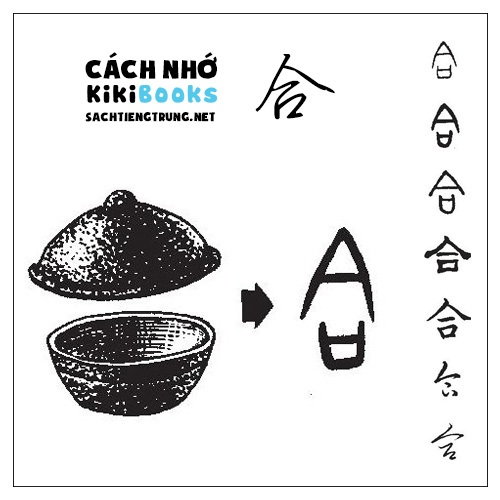 Tài liệu Online – Sách Chiết tự 2102 – 913 từ đơn – Chương 20: Từ 363 – 合 Tài liệu Online – Sách Chiết tự 2102 – 913 từ đơn – Chương 20: Từ 363 – 合
