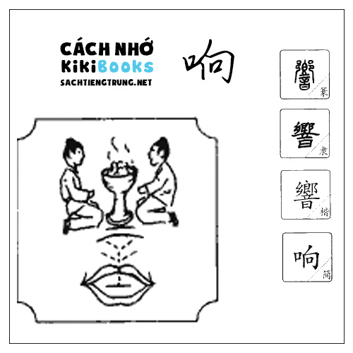 Tài liệu Online – Sách Chiết tự 2102 – 913 từ đơn – Chương 22: Từ 409 – 响 Tài liệu Online – Sách Chiết tự 2102 – 913 từ đơn – Chương 22: Từ 409 – 响