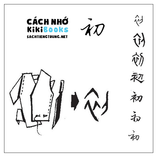 Tài liệu Online – Sách Chiết tự 2102 – 913 từ đơn – Chương 25: Từ 461 – 初 Tài liệu Online – Sách Chiết tự 2102 – 913 từ đơn – Chương 25: Từ 461 – 初