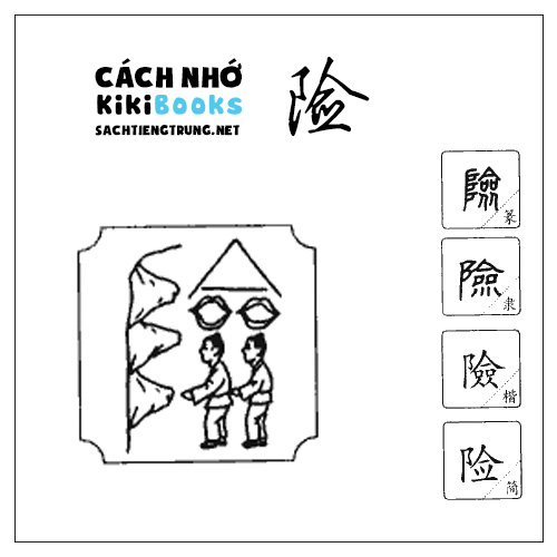 Tài liệu Online – Sách Chiết tự 2102 – 913 từ đơn – Chương 31: Từ 647 – 险 Tài liệu Online – Sách Chiết tự 2102 – 913 từ đơn – Chương 31: Từ 647 – 险