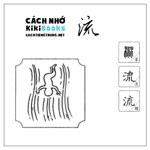 Tài liệu Online – Sách Chiết tự 2102 – 913 từ đơn – Chương 32: Từ 663 – 流 Tài liệu Online – Sách Chiết tự 2102 – 913 từ đơn – Chương 32: Từ 663 – 流