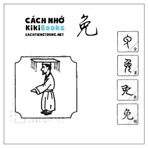 Tài liệu Online – Sách Chiết tự 2102 – 913 từ đơn – Chương 34: Từ 732 – 免