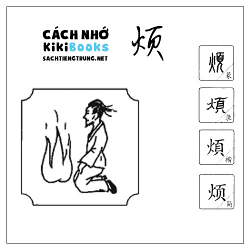 Tài liệu Online – Sách Chiết tự 2102 – 913 từ đơn – Chương 36: Từ 792 – 烦 Tài liệu Online – Sách Chiết tự 2102 – 913 từ đơn – Chương 36: Từ 792 – 烦