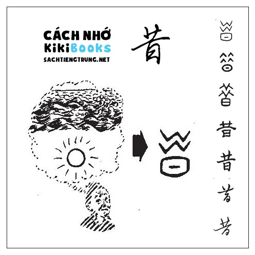 Tài liệu Online – Sách Chiết tự 2102 – 913 từ đơn – Chương 38: Từ 827 – 昔 Tài liệu Online – Sách Chiết tự 2102 – 913 từ đơn – Chương 38: Từ 827 – 昔