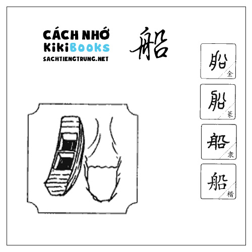 Tài liệu Online – Sách Chiết tự 2102 – 913 từ đơn – Chương 38: Từ 831 – 船 Tài liệu Online – Sách Chiết tự 2102 – 913 từ đơn – Chương 38: Từ 831 – 船