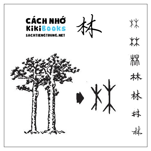 Tài liệu Online – Sách Chiết tự 2102 – 913 từ đơn – Chương 38: Từ 834 – 林 Tài liệu Online – Sách Chiết tự 2102 – 913 từ đơn – Chương 38: Từ 834 – 林