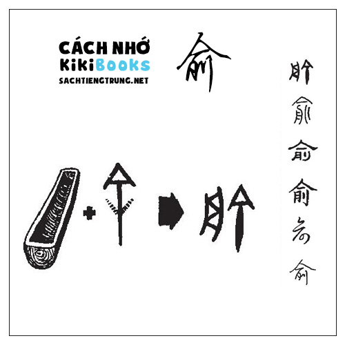 Tài liệu Online – Sách Chiết tự 2102 – 913 từ đơn – Chương 38: Từ 843 – 俞 Tài liệu Online – Sách Chiết tự 2102 – 913 từ đơn – Chương 38: Từ 843 – 俞