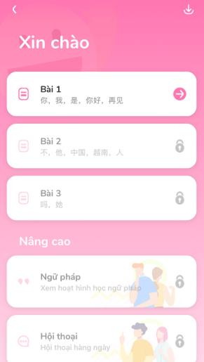 TOP App tự học tiếng Trung miễn phí tốt nhất 2022 - Cài đặt Hello Chinese 09